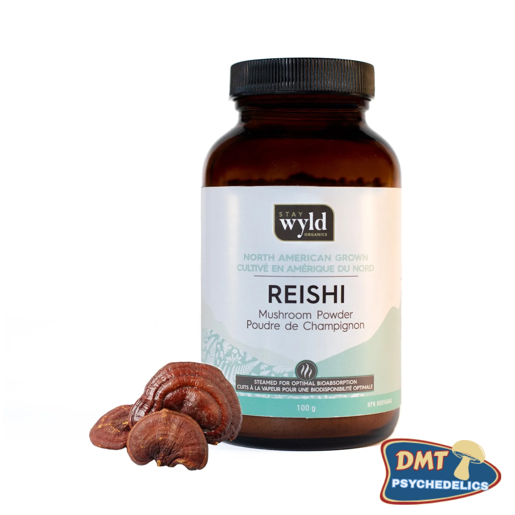 Stay Wyld Organics – Reishi Mushroom Powder (70g)