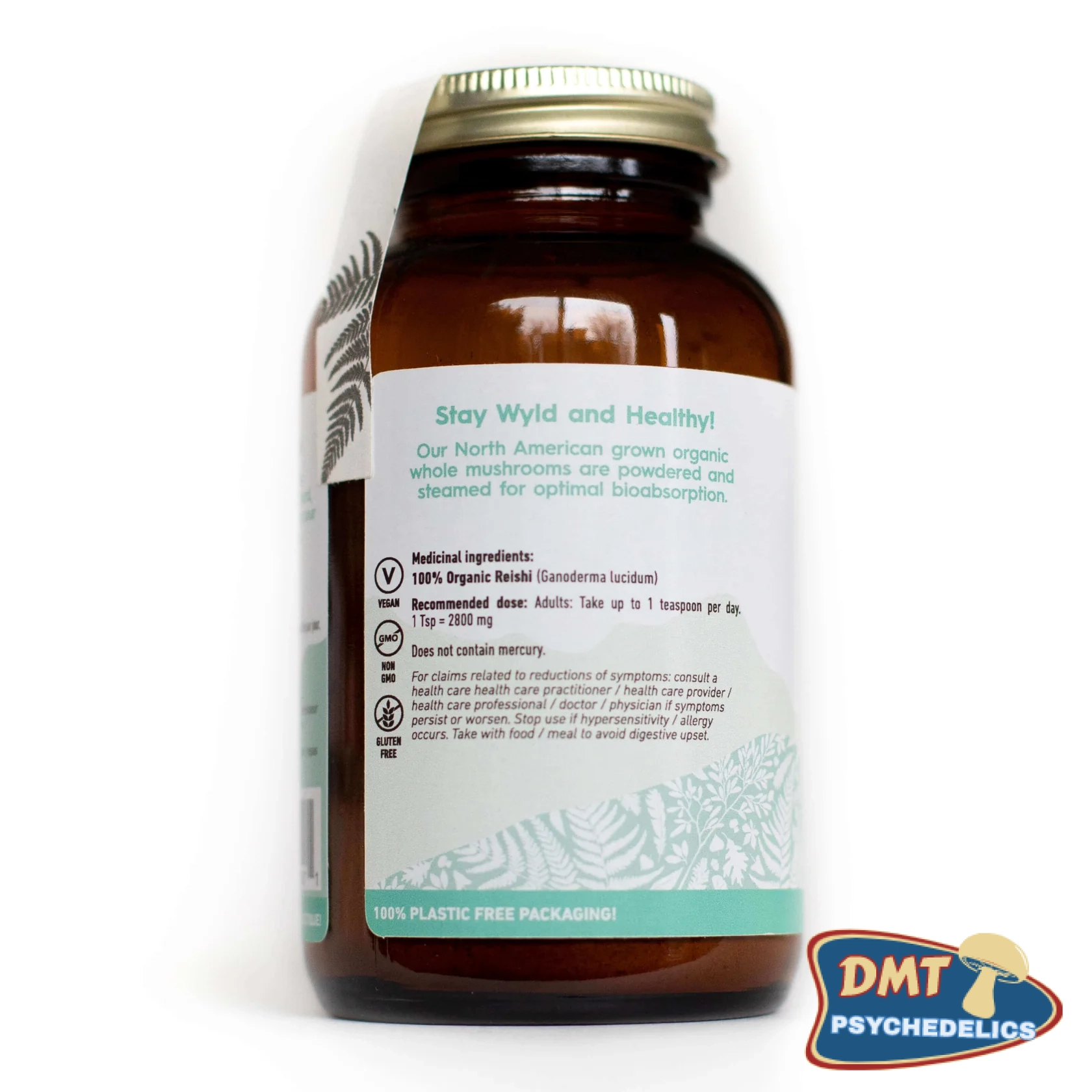 Stay Wyld Organics – Reishi Mushroom Powder (70g) - Image 3